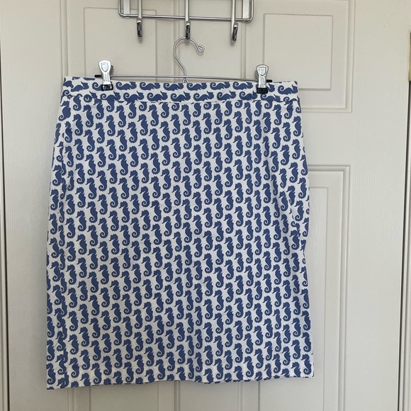 Brooks Brothers Dresses & Skirts - Brooks Brothers seahorse skirt size 10